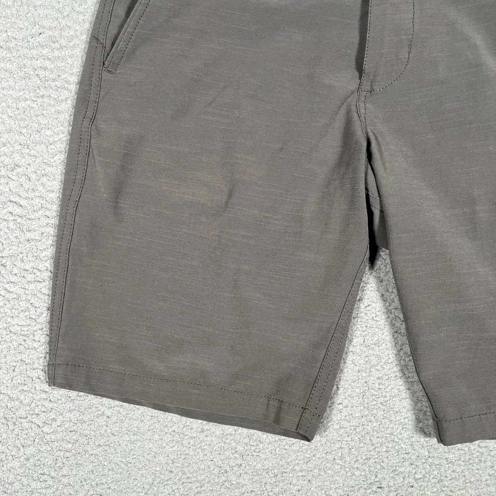 Dakine Shorts Mens 29 Gray Amphibian Hybrid‎ Chino Quick Dry Casual Preppy Logo